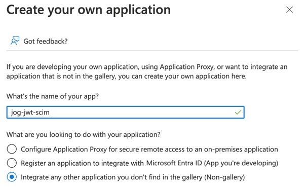 Create your own application dialog