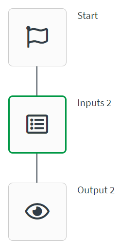 An automation with the restored blocks