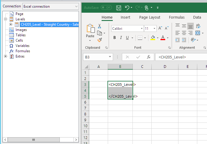 Creación de plantillas de informes de Excel con una tabla dinámica.