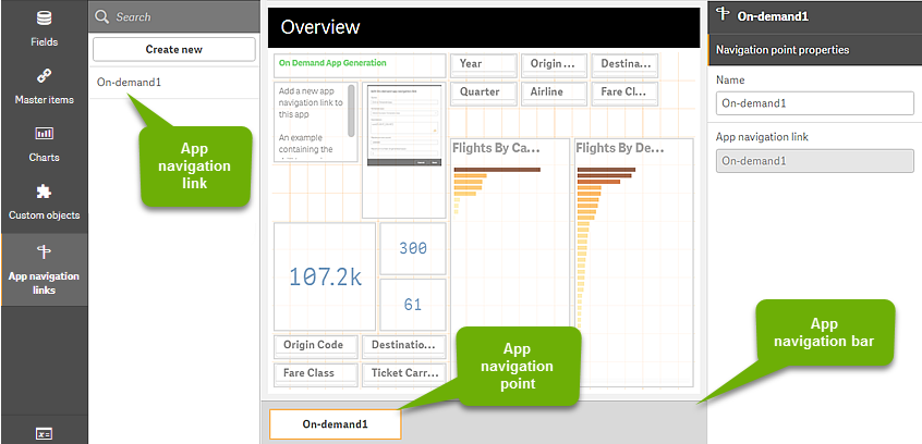 Fare clic per visualizzare a dimensioni complete Panoramica app on-demand.