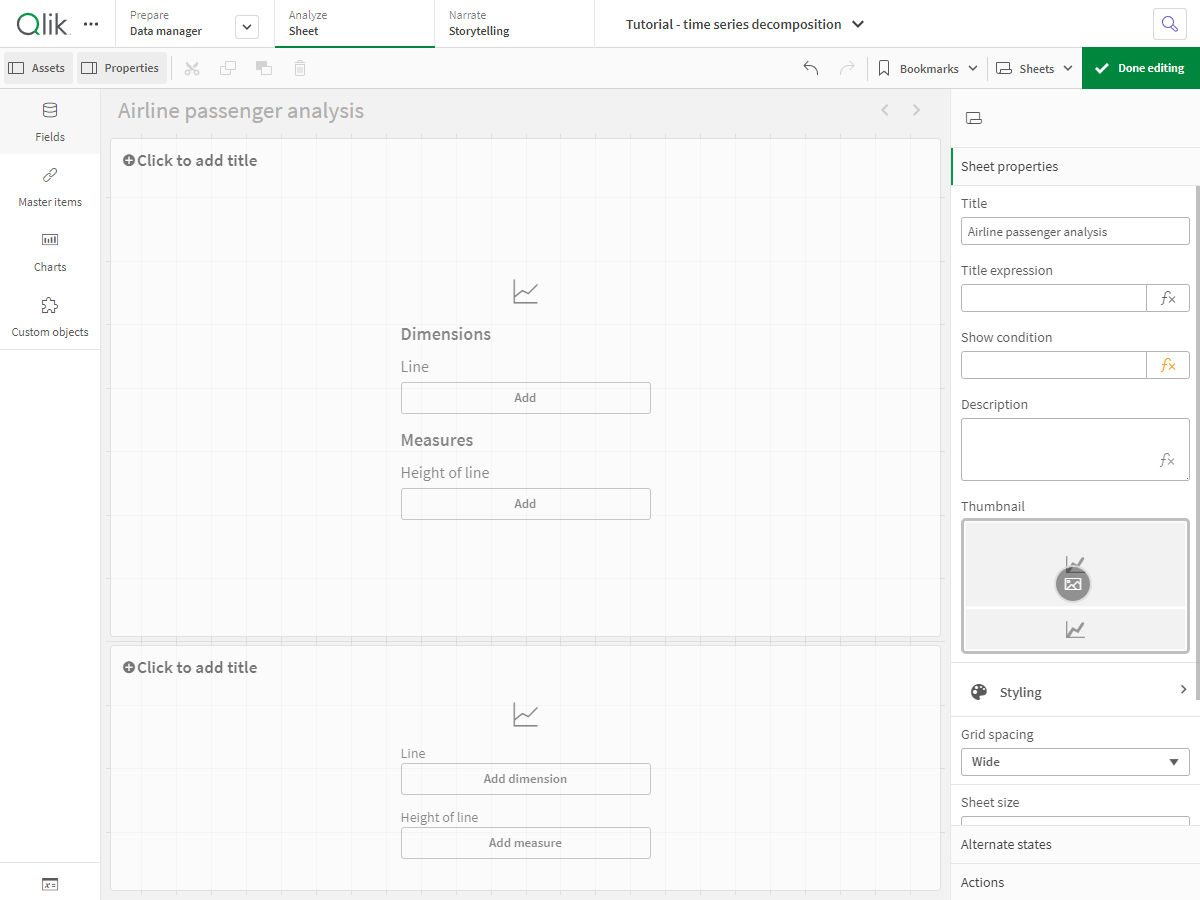 Clique para ver em tamanho grande Pasta em branco no novo aplicativo mostrando o layout e o tamanho da grade