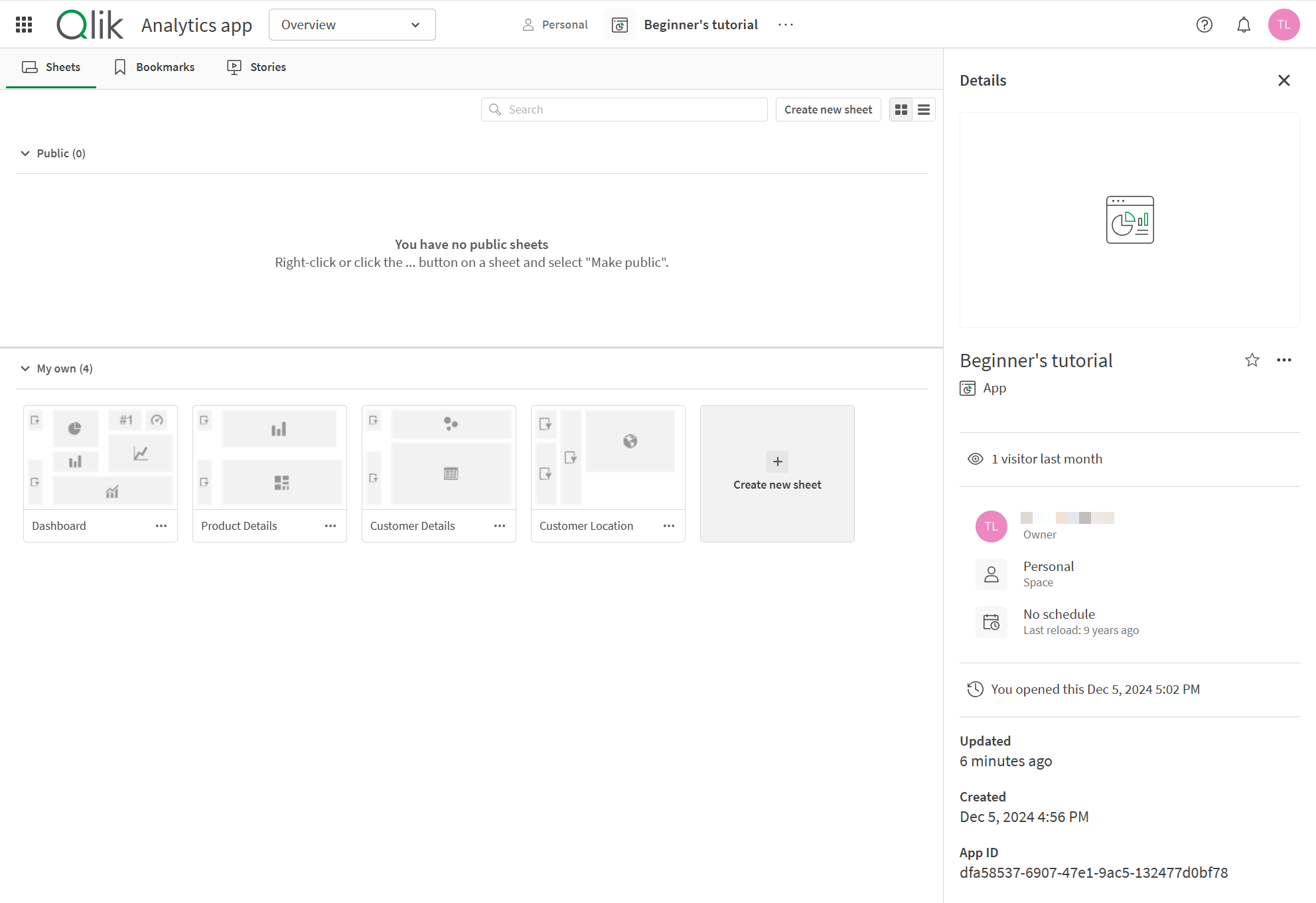 顯示應用程式工作表的應用程式概述。